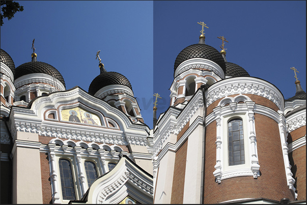 The Alexander Nevsky Orthodox Cathedral on Toompea Hill