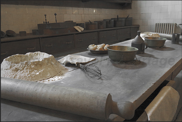 The kitchens of the Royal Palace