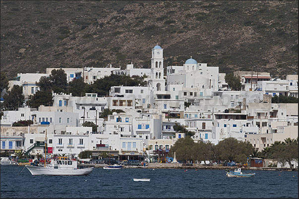 Adamantas, the port of Milos Island