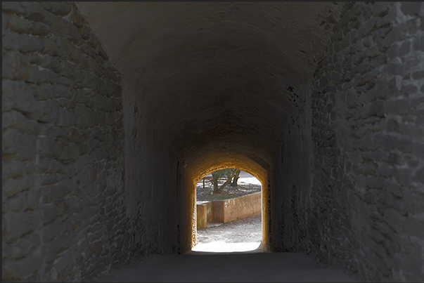Entrance to the Estissac Fortress