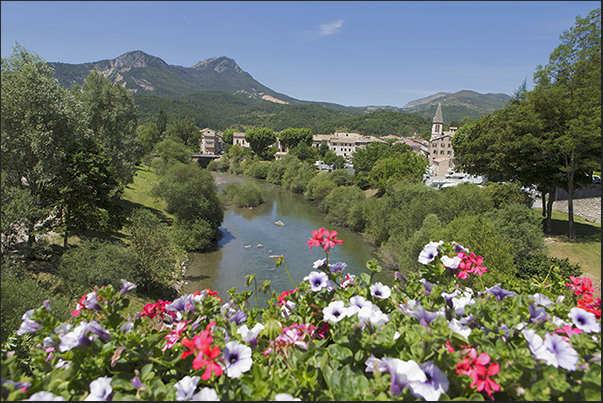 The town of Castellane