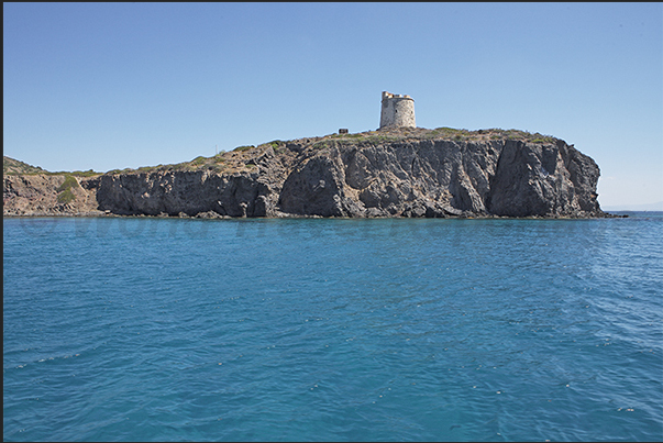 Saint Antioco Island. Cape of Torre Cannai near Turri beach