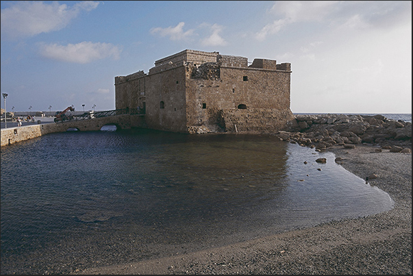 Byzantine fortress in the port of Paphos