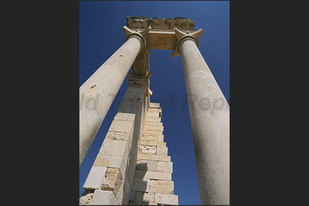 Archaeological site of Kourion. Ruins of Apollo Temple