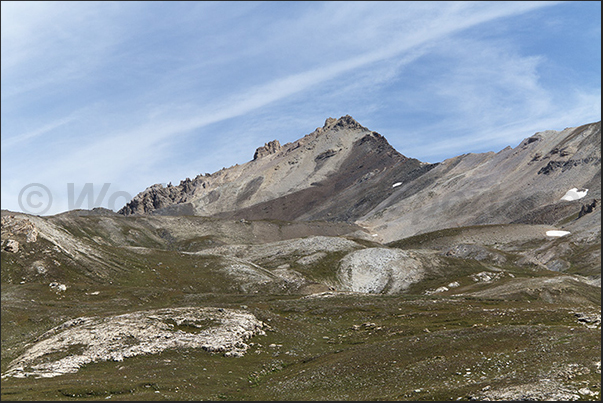 The plateau that separates the Susa Valley from Cold Valley and the Vallonetto mountain