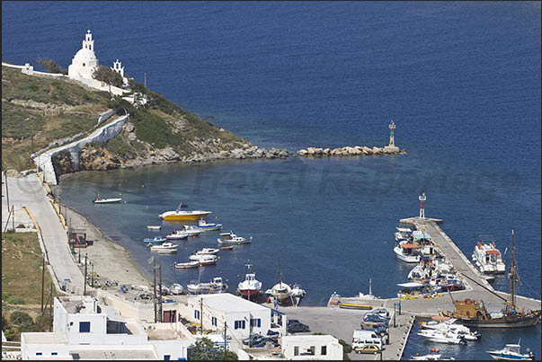 Port of Yalos. The fishermen area