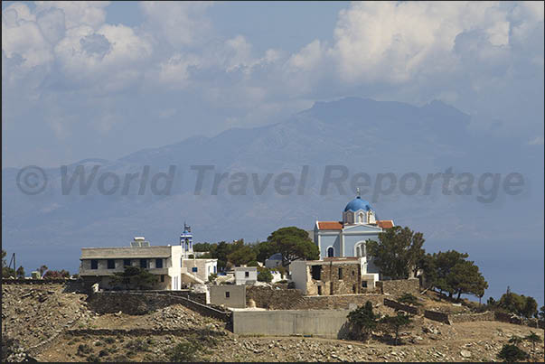 North west coast. Monastery of Mount Kastrianis