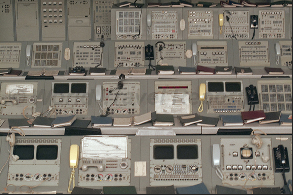 Cape Kennedy Space Center. The control center of the Apollo space missions
