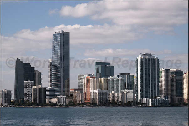 The skyline of Miami