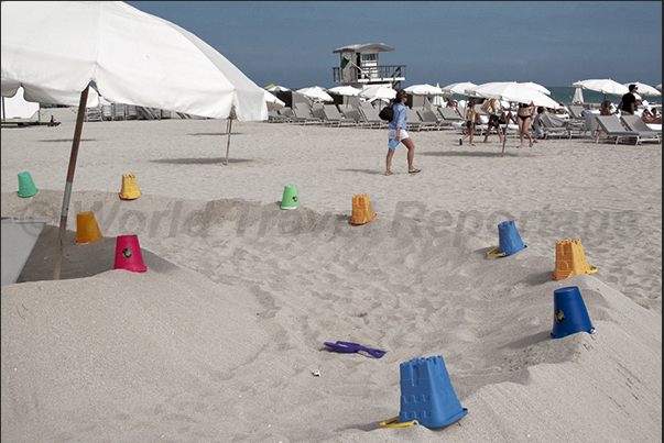 Miami Beach. Play space for children