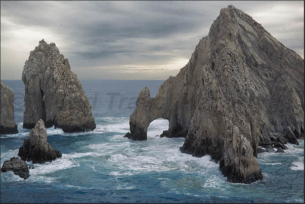 Cabo San Lucas, the extreme tip of Baja California peninsula