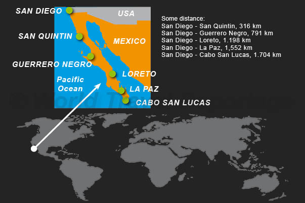Where is Baja California peninsula