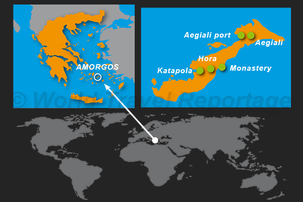 Where is Amorgos island