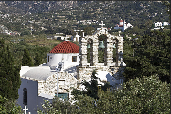 Galini village church along the northwest coast