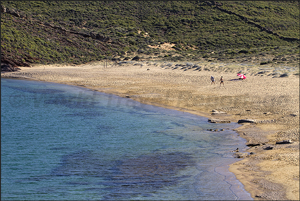 North coast. Aghios Sostis bay within Panormos bay