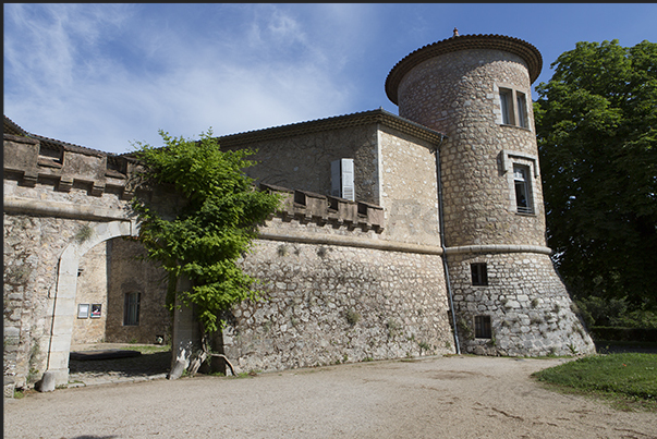 Entrance to Mouans Castle