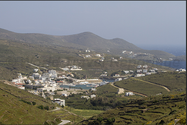 North-eastern coast. Loutra port