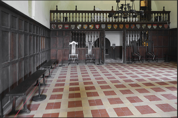 The Audience Hall in Doune Castle