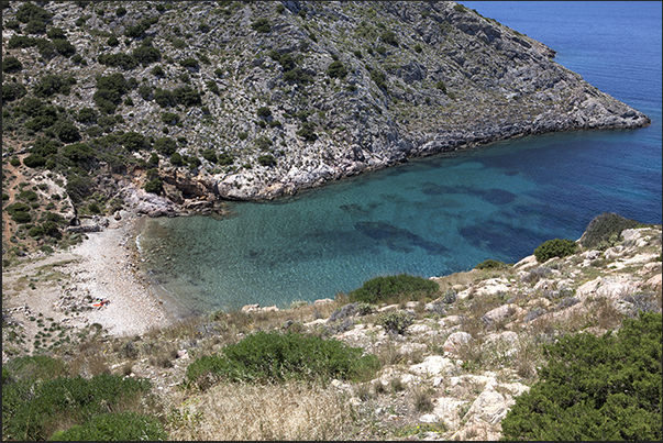 West coast. The bay of Pakous near the town of Galissas