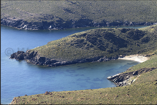 North West Coast Below the beach of Marmari bay and then Grammata bay