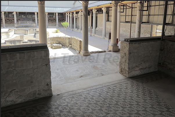 Courtyard providing access to the residential and service rooms and rooms where the owners and guests gathered Courtyard providing access to the residential and service rooms and rooms where the owners and guests gathered