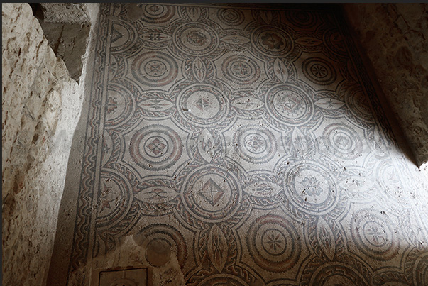 Perfectly preserved mosaics cover hundreds of square meters inside the Roman villa Perfectly preserved mosaics cover hundreds of square meters inside the Roman villa