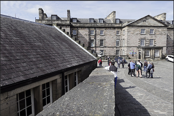 The museum overlooking the castle square