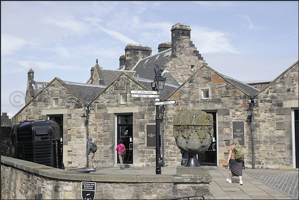 Buildings in Edinburgh Castle Square