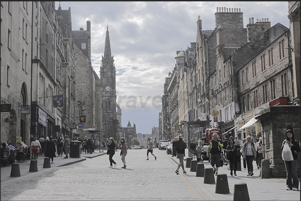 High Street is one of the widest streets in the historic centre