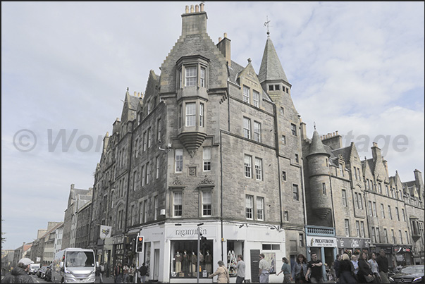 Austere grey stone buildings characterise the city's historic districts