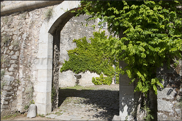 Château de Mouans, the entrance portal to the castle