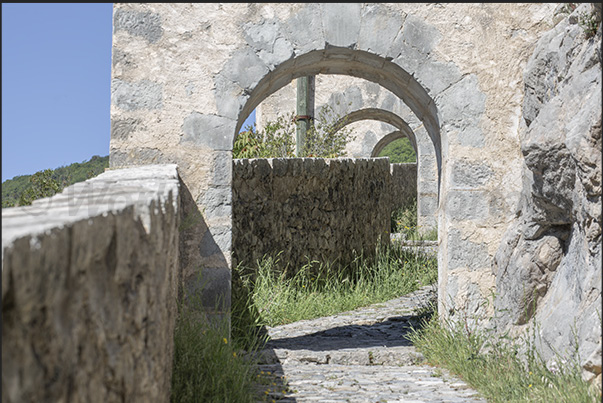 Along the way up you pass several gates protecting the fortress