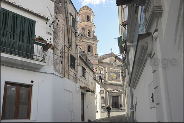 Alleys running through the village