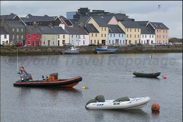 Port of Galway, one of the most important fishing ports in the Connemara region