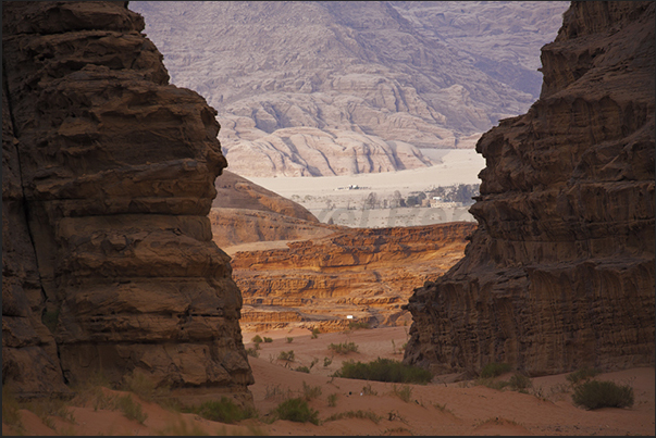 Wadi Ram is a continuous succession of plains interrupted by wide valleys formed by high rocky mountains