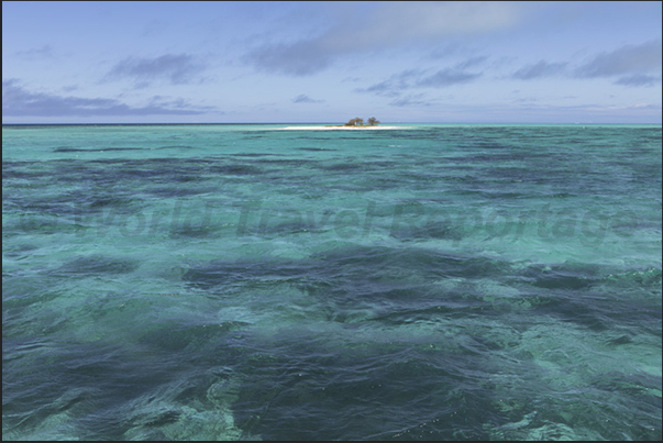 The uninhabited island of Goelands on the way to the lighthouse Amédée