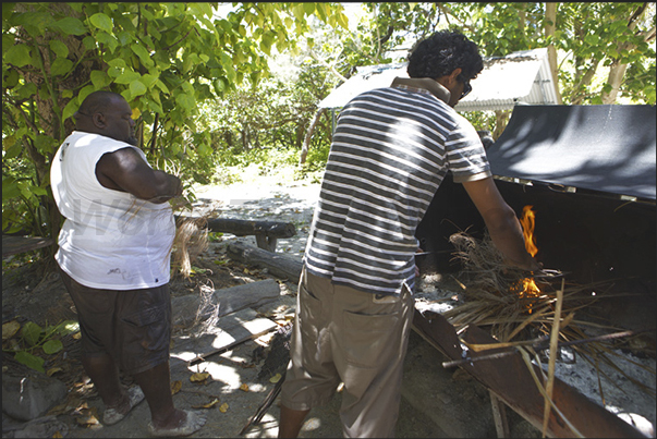 Barbecue on Nokanhui Island