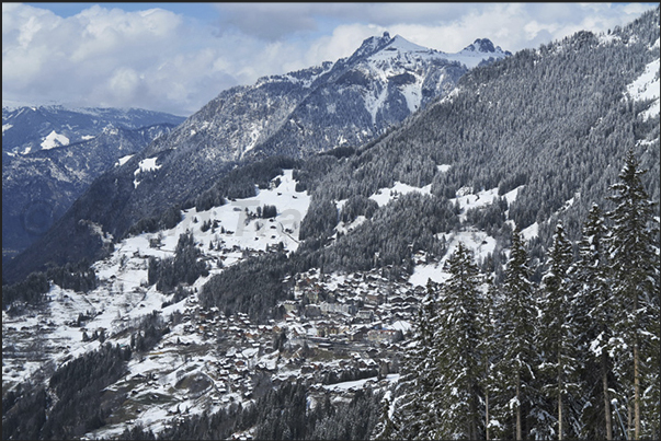 The town of Wengen