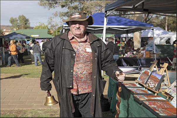 Alice Springs, the Todd Mall market (every second Sunday from mid-February to early December)