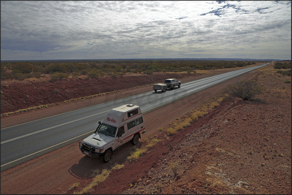 The Stuart Highway, the road from Darwin to Adelaide