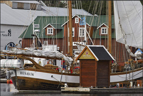 Country of Husavik. The port