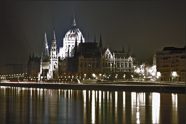 Budapest. The parliament