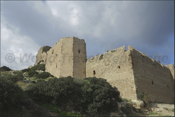 Medieval Castle of Kritinia in Agios Pavlos (western coast)
