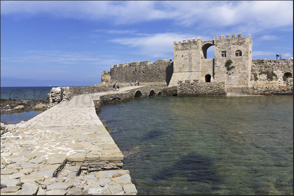 Ancient fortress of Methoni. The castle