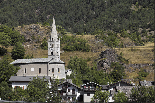 Savoulx. The church