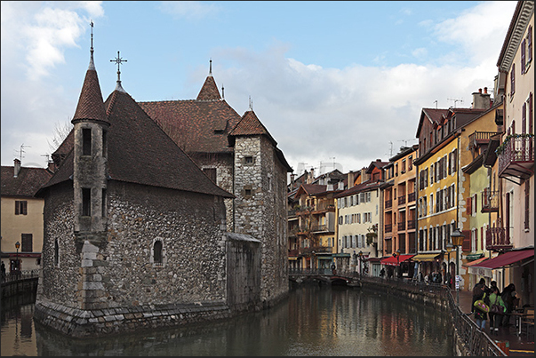 Annecy is also called the Venice of the Alps for its bridges and canals