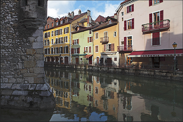 The medieval town of Annecy