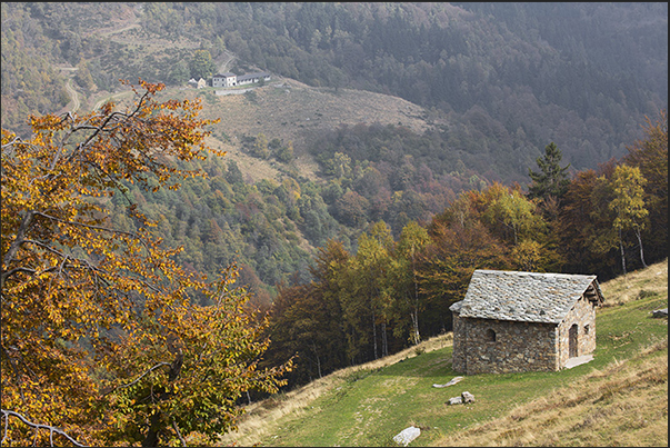 The small Maria Hermitage, a resting place and reflection for many hikers