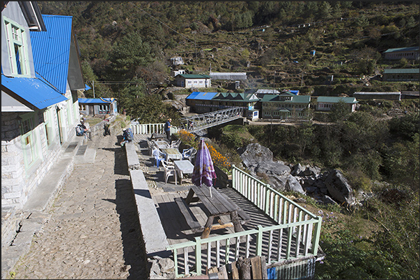 A small restaurant in the village of Thado Koshigaon (2580 m)