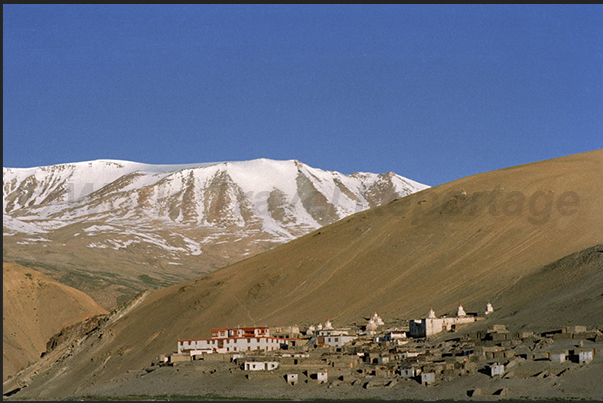 Small village on the road to Leh town